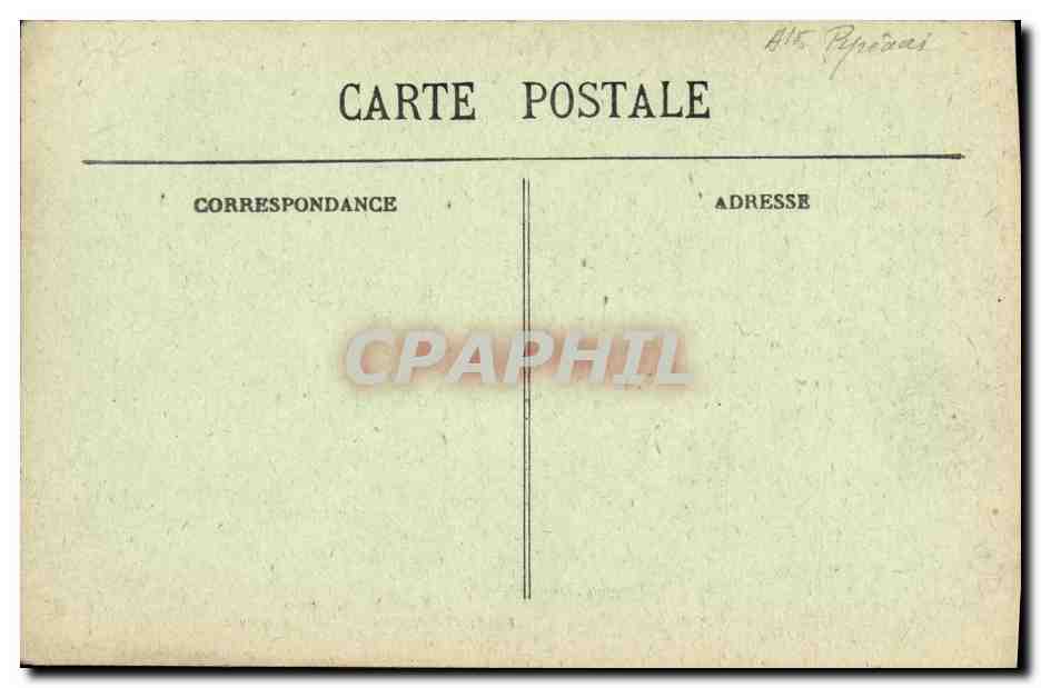 CPA Saintt Sauveur Vue generale — Verso