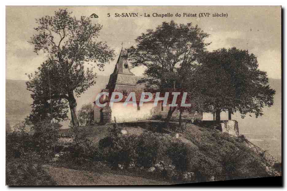 CPA St Savin La Chapelle de Pietat
