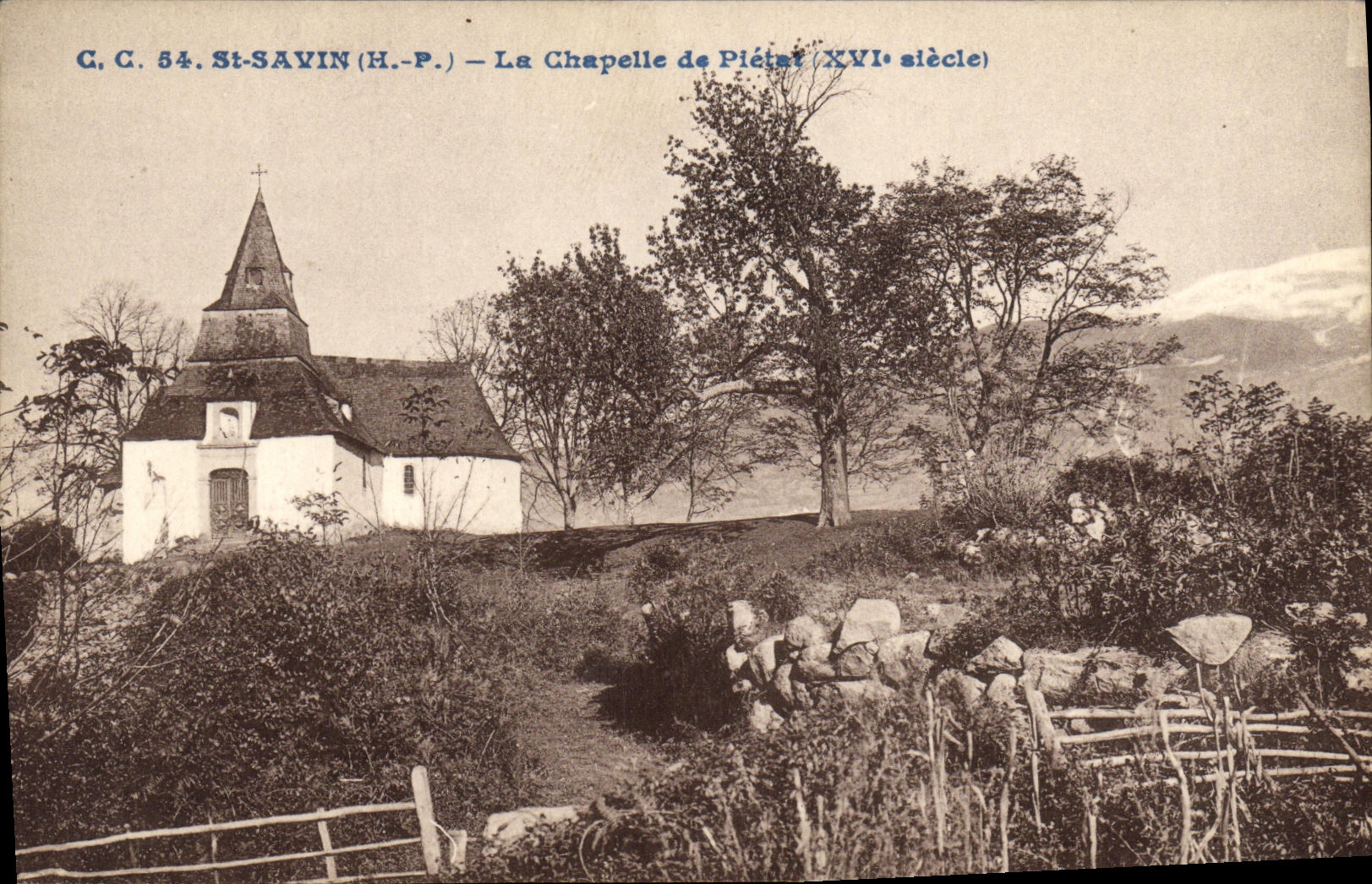 St-Savin (H.-P.) — La Chapelle de Piétat (XVIe siècle) — C.C. 54