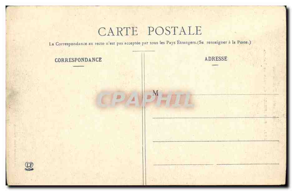 CPA Gavarnie Cascade de Lapaca — Verso