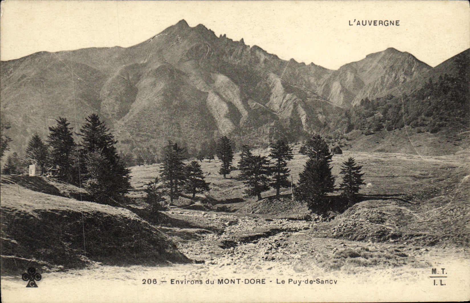 CPA Le Mont Dore Environs La Puy de Sancy