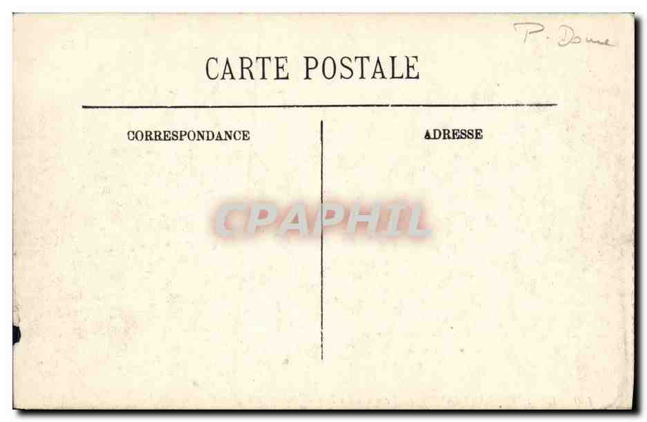 CPA Le Mont Dore Ascension du Puy de Sancy — Verso