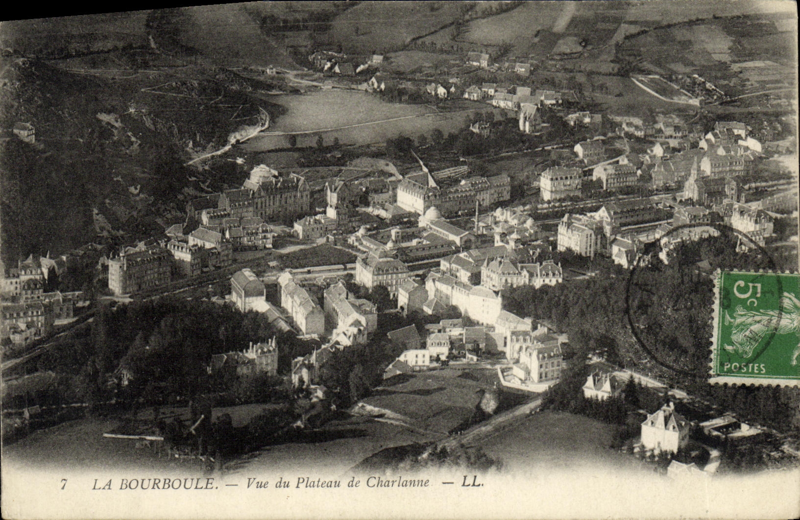 CPA Le Mont Dore Vue du plateau de Charlanne