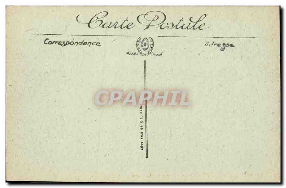 CPA La Bourboule Vue Generale et les Puy Gros — Verso