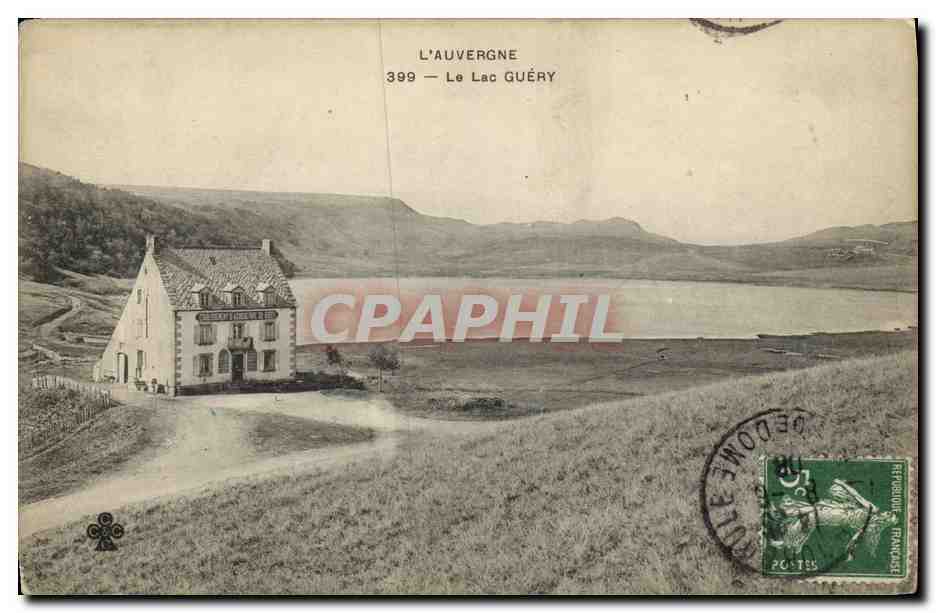 Lake Guéry — Auvergne — Publisher L'Auvergne, no. 399