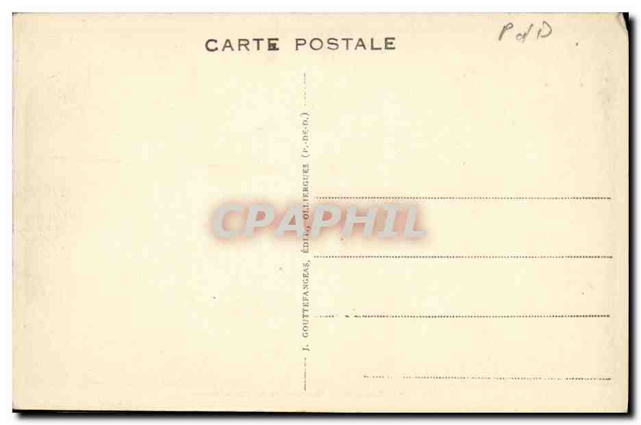 Billois — Quartier de la Porte-Neuve — G D'O. 657 — Rückseite