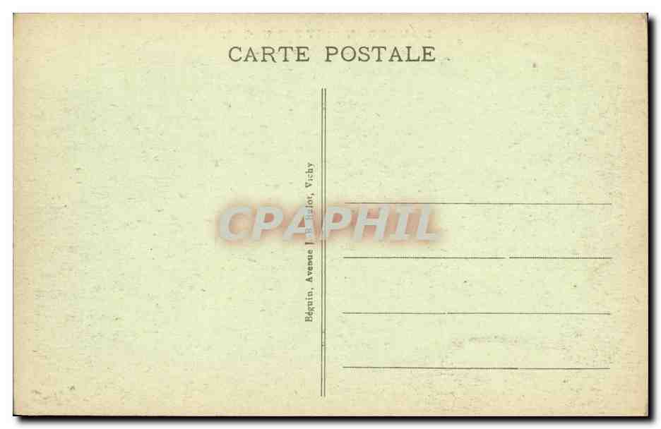 CPA L Auvergne Riom Vue Generale — Rückseite