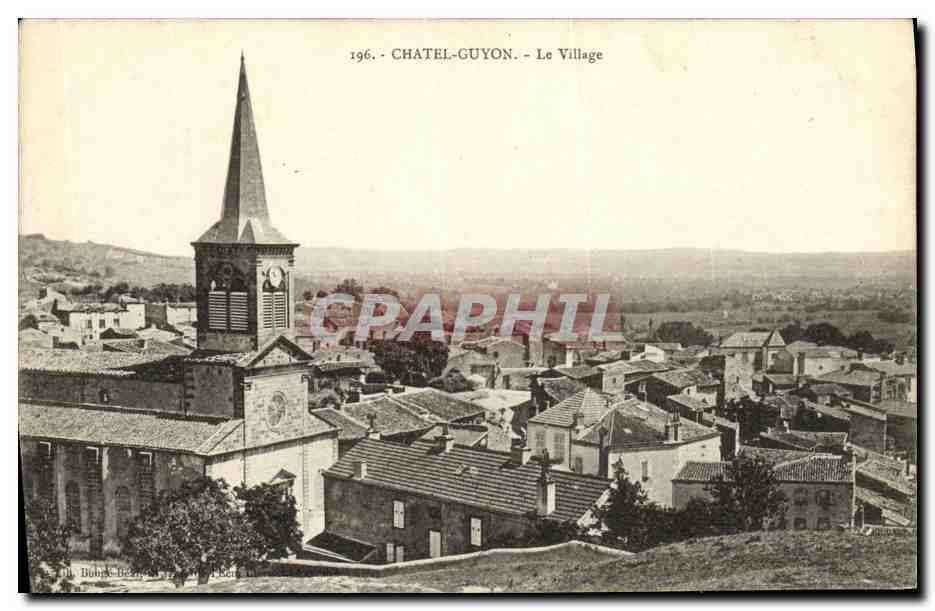 Châtel-Guyon — Das Dorf — Bousc. Béhens & Cie, n°196