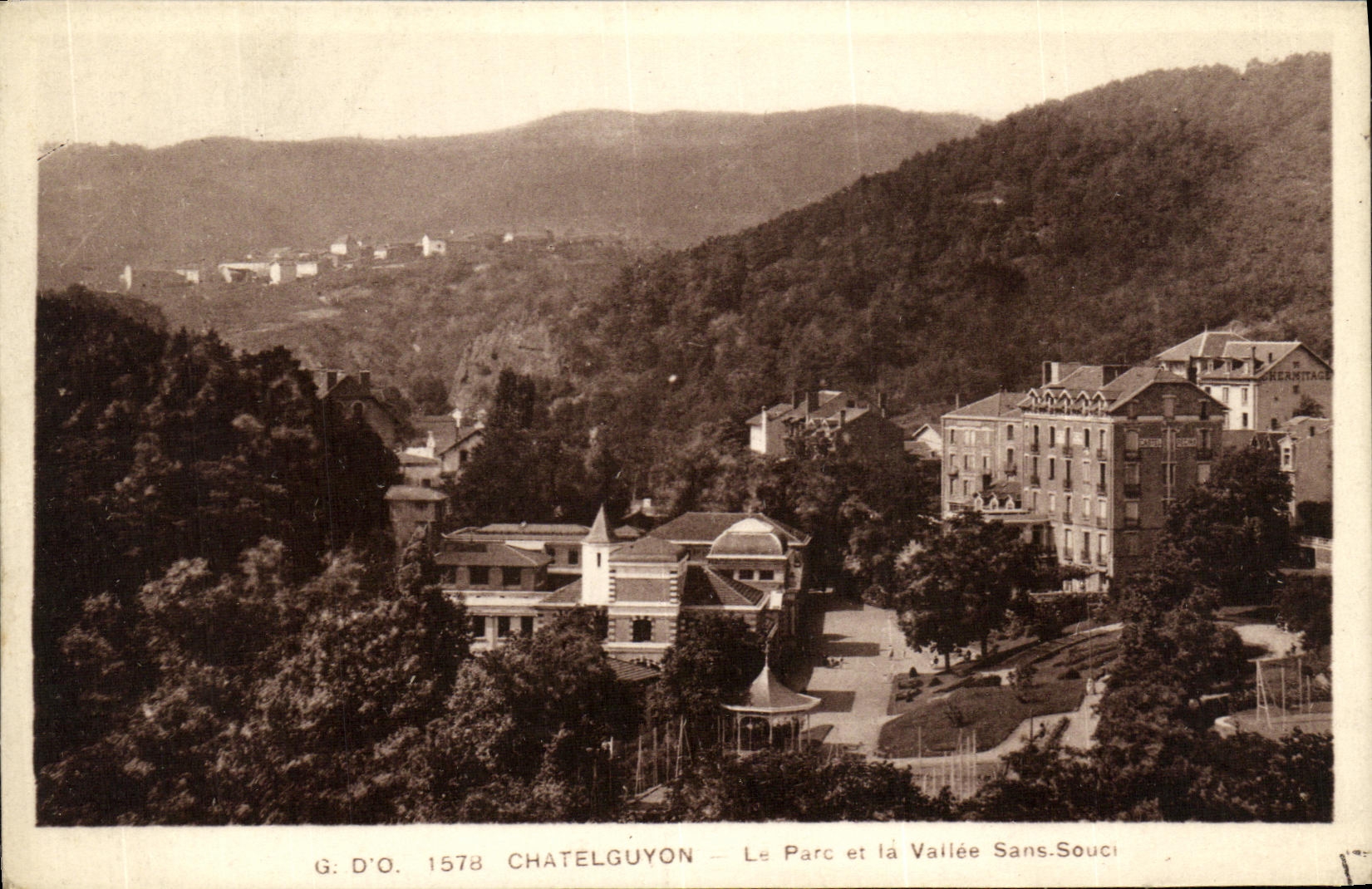 Châtelguyon — Le Parc et la Vallée Sans Souci — G. D'O. 1578