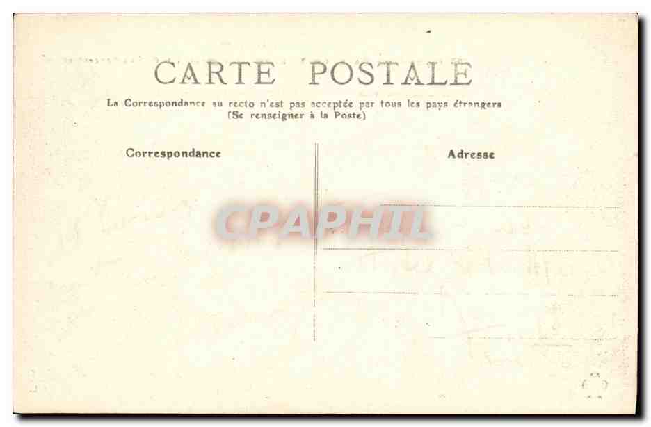 CPA L Auvergne Puy de Dome Chatelguyon Vue Generale La Concentration — Rückseite