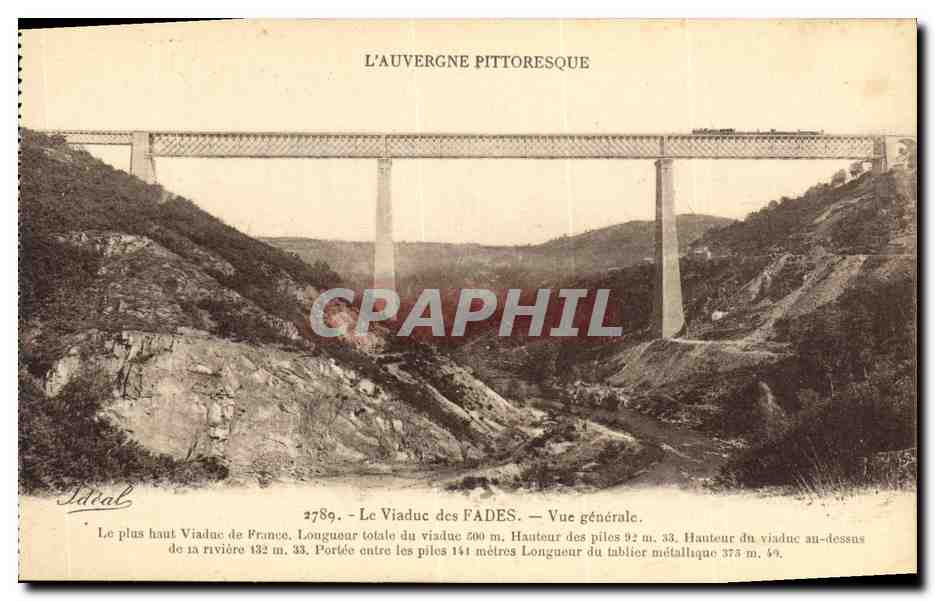 CPA Le Viaduc des Fades Vue Generale 