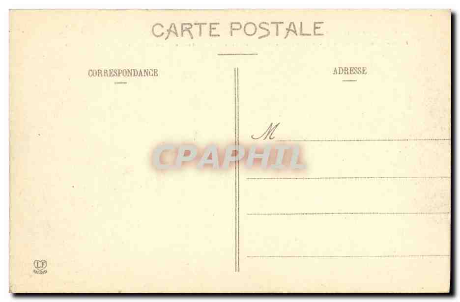 CPA Gavarnie Fronton Du Cirque — Verso