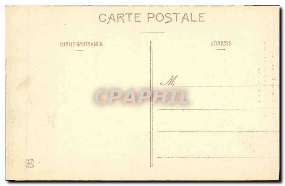 CPA Gavarnie Le Gave Et Le Cirque Vue Du Village — Verso
