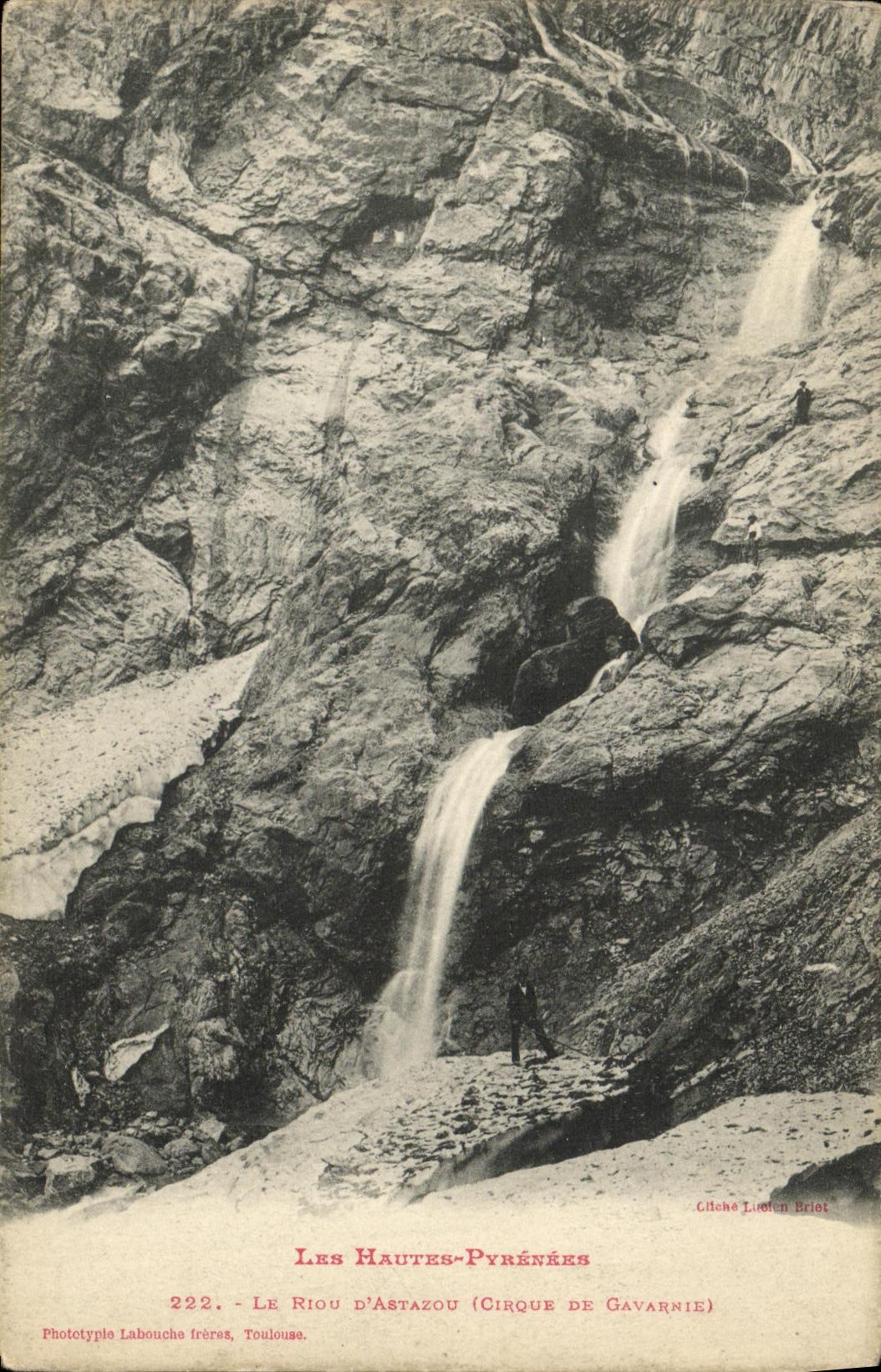 CPA Gavarnie Le Riou D Astazou Cirque de Gavarnie