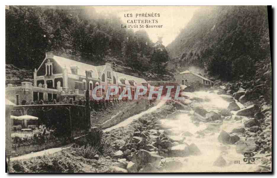 CPA Cauterets Le Petit St Sauveur