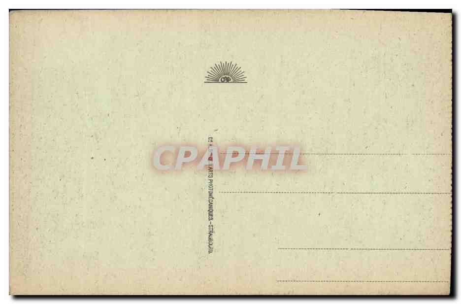 Cauterets - Le Gouffre du Marosdon — Éditeur : C.P.A. Arts Photographiques, Strasbourg — Reverso