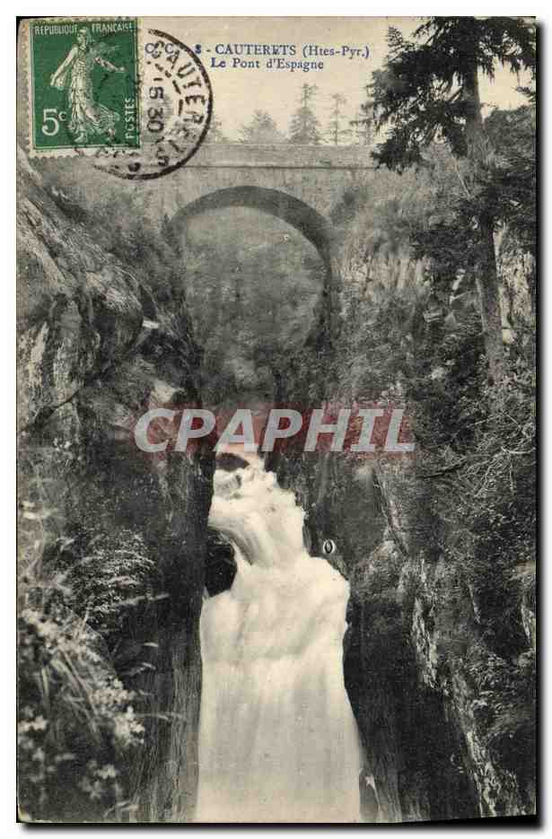 CPA Cauterets Le Pont d Espagne