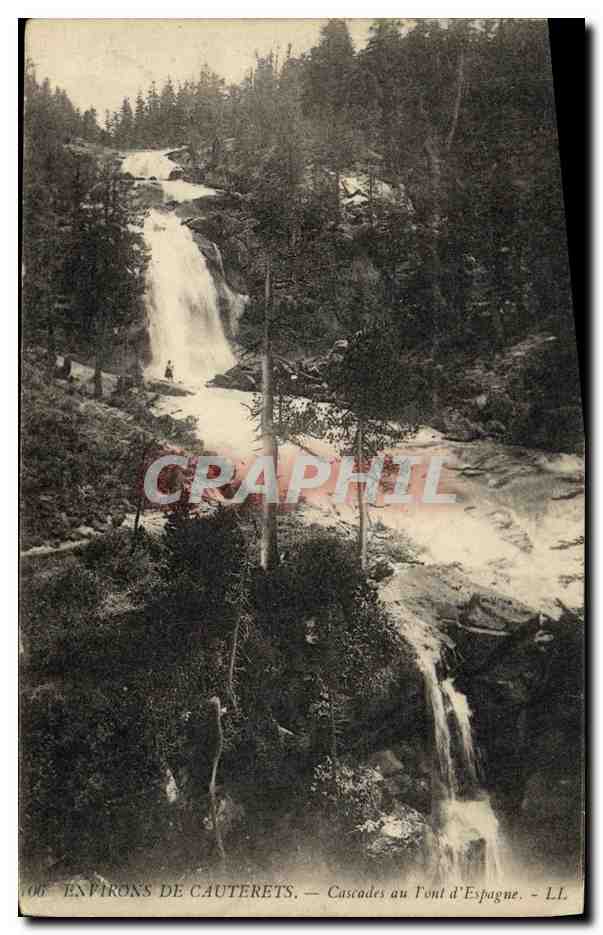 Environs de Cauterets — Cascades au Font d'Espagne — LL