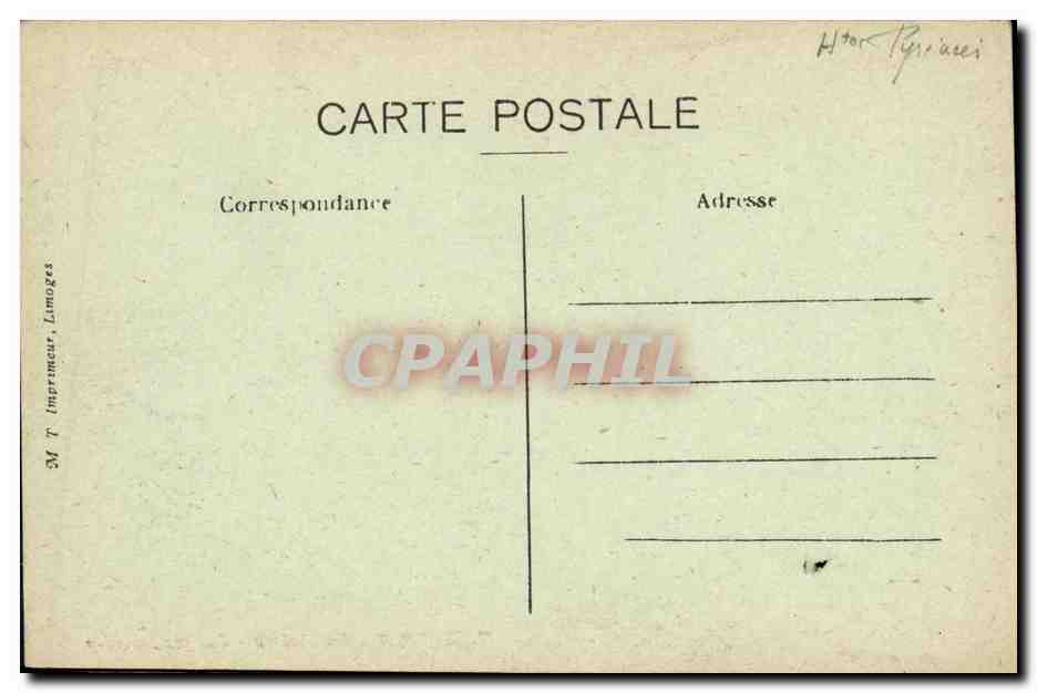 Tarbes — Le Cloître — Jardin Massey — Verso