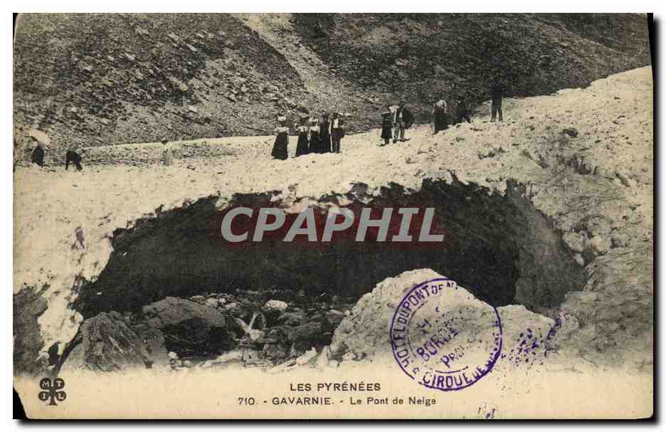 CPA Gavarnie Le Pont de Neige