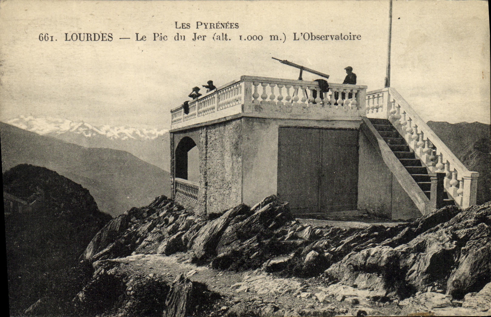 CPA Gavarnie Le Pic du Jer L observatoire 