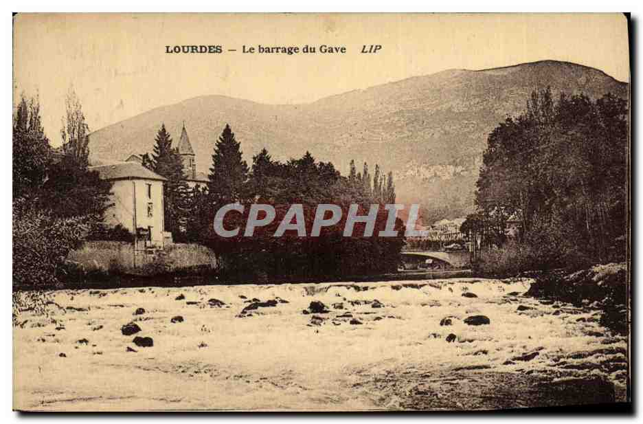 CPA Gavarnie Le Barrage du Gave