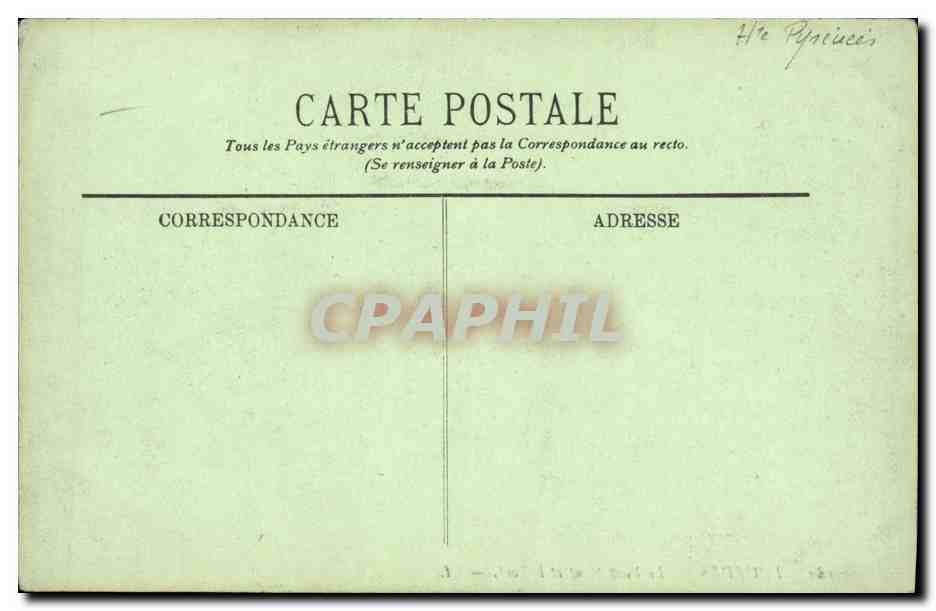 CPA Gavarnie Le Pont Neuf et le Fort — Verso