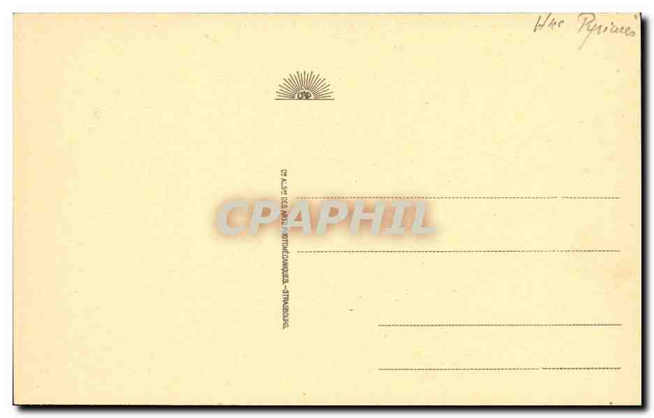 Lourdes. St-Michel, la Basilique et l'Esplanade — Éditeur CPA, n° 35 — Verso