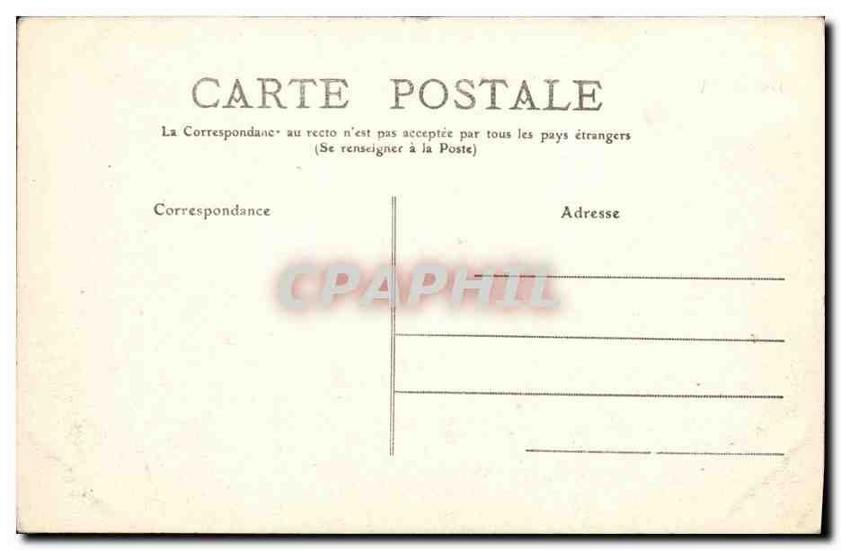 CPA Murat Vieille Eglise de Bredons — Rückseite