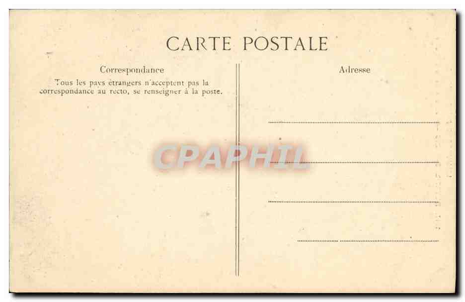 CPA Royat Les Bains Cascade de la Tiretaine — Rückseite