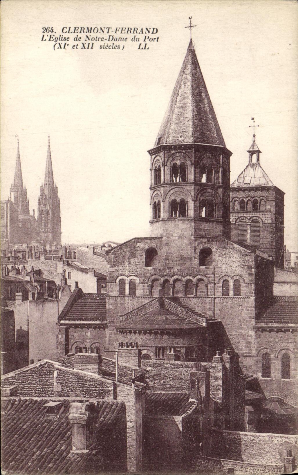 Clermont-Ferrand — L'Église de Notre-Dame du Port (XIe et XIIe siècles) — LL, n° 264