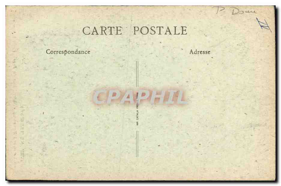Clermont-Ferrand — Notre-Dame du Port — Porte Latérale — L'Auvergne Illustrée, n°25 — Achterkant
