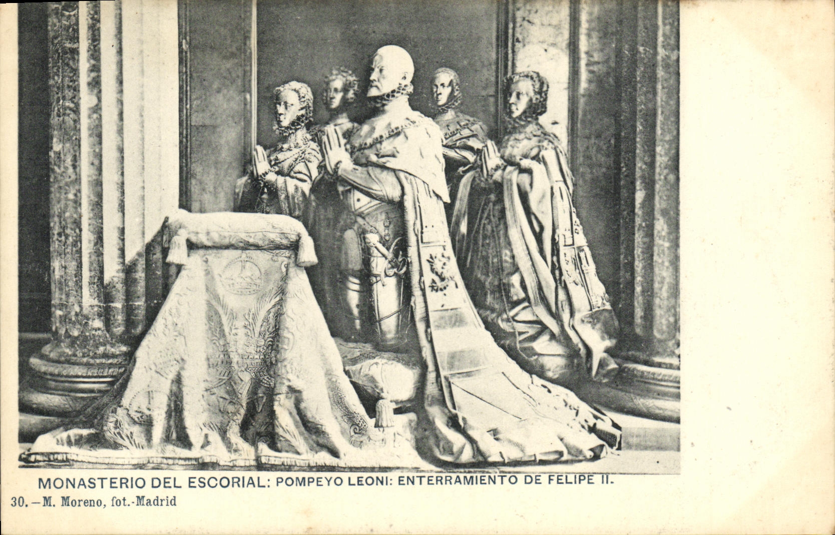Monasterio del Escorial — Enterramiento de Felipe II — M. Moreno, fot. Madrid