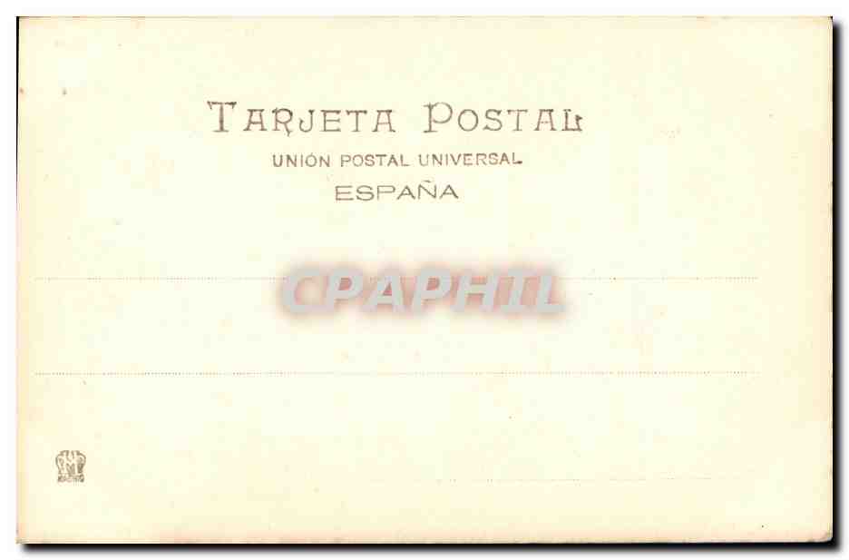 CPA Monasterio del Escorial Pompeyo Leoni Entrerramient to de Carlos V — Rückseite