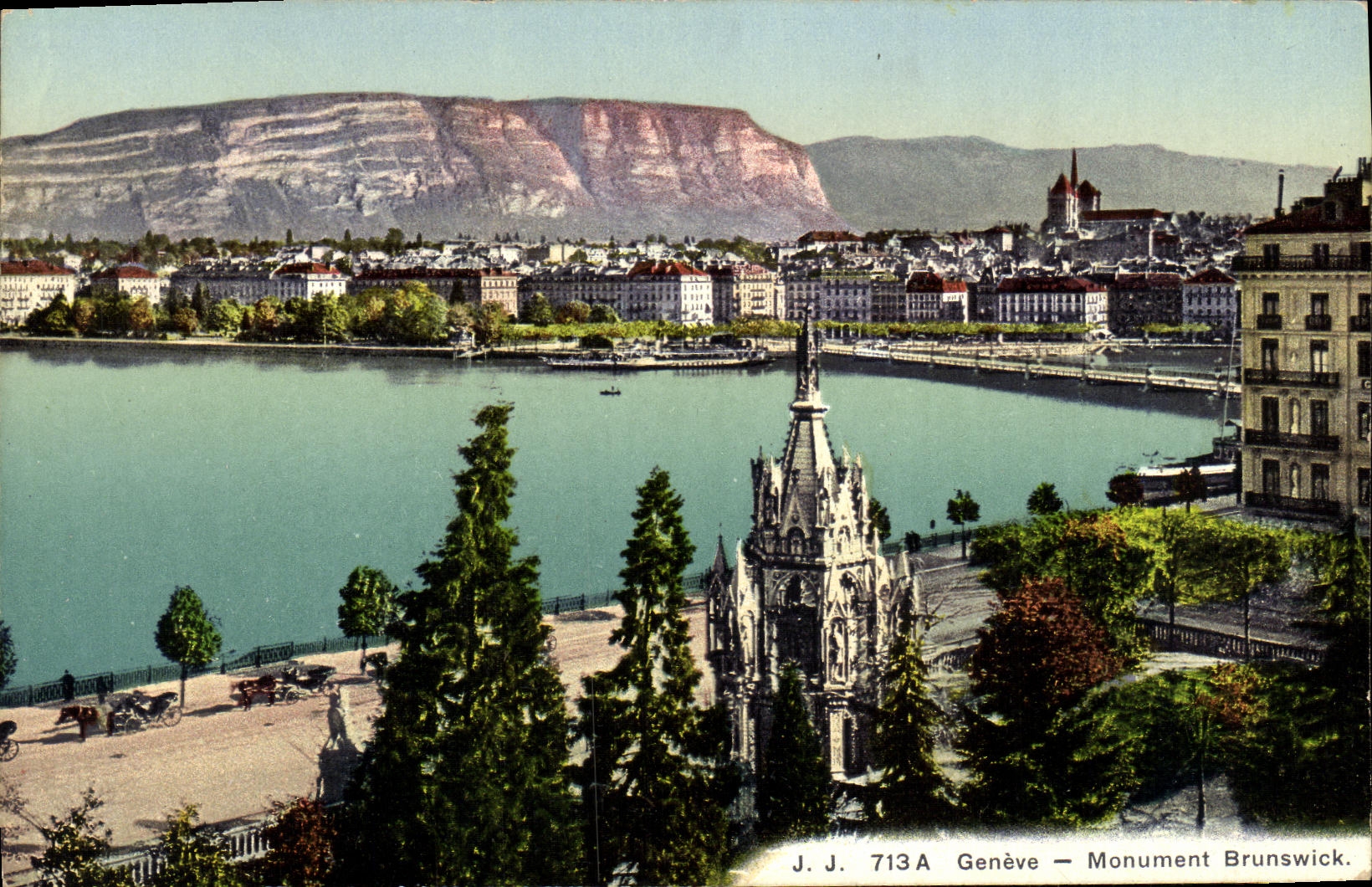 CPA Geneve Monument Brunswick