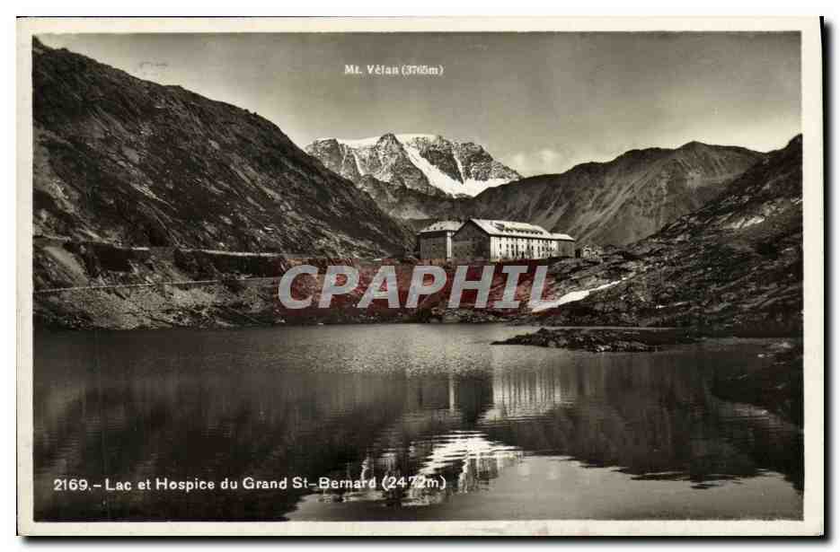 CPA Lac et Hospice du Grand St Bernard