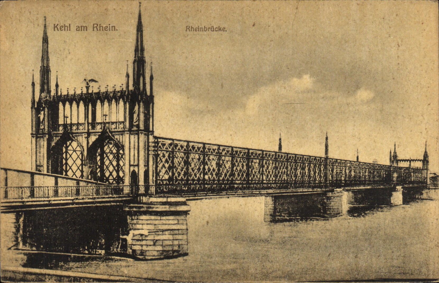 Kehl am Rhein — Pont sur le Rhin — éditeur non identifié
