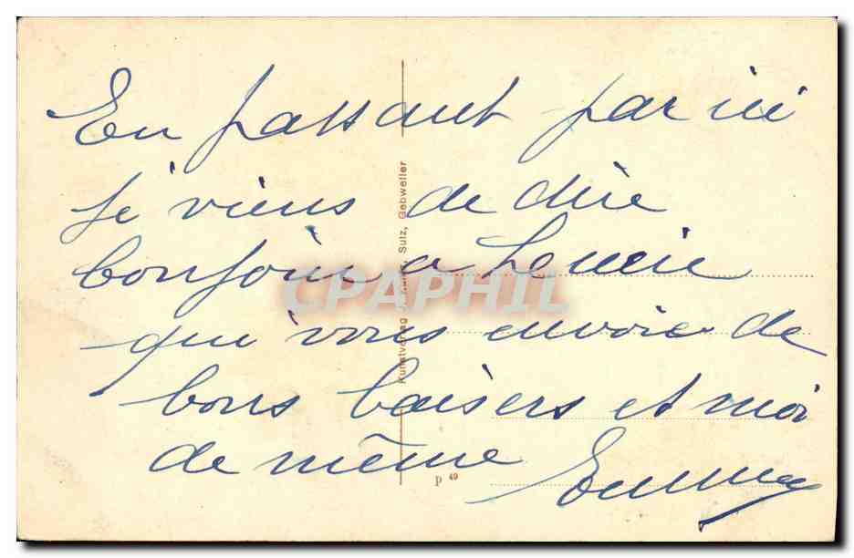 Masmünsterthal — Partie bei Nieder- und Oberbruck — Vallée de Massevaux — Reverso