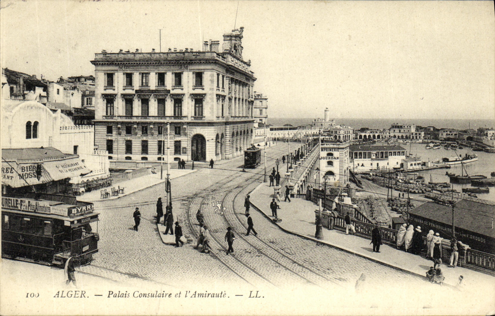 CPA Alger Palais Consulaire et l Amiraute