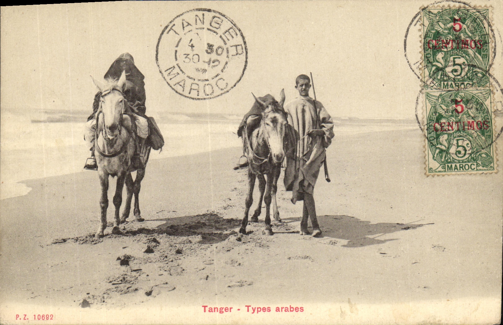 CPA Tanger Types arabes