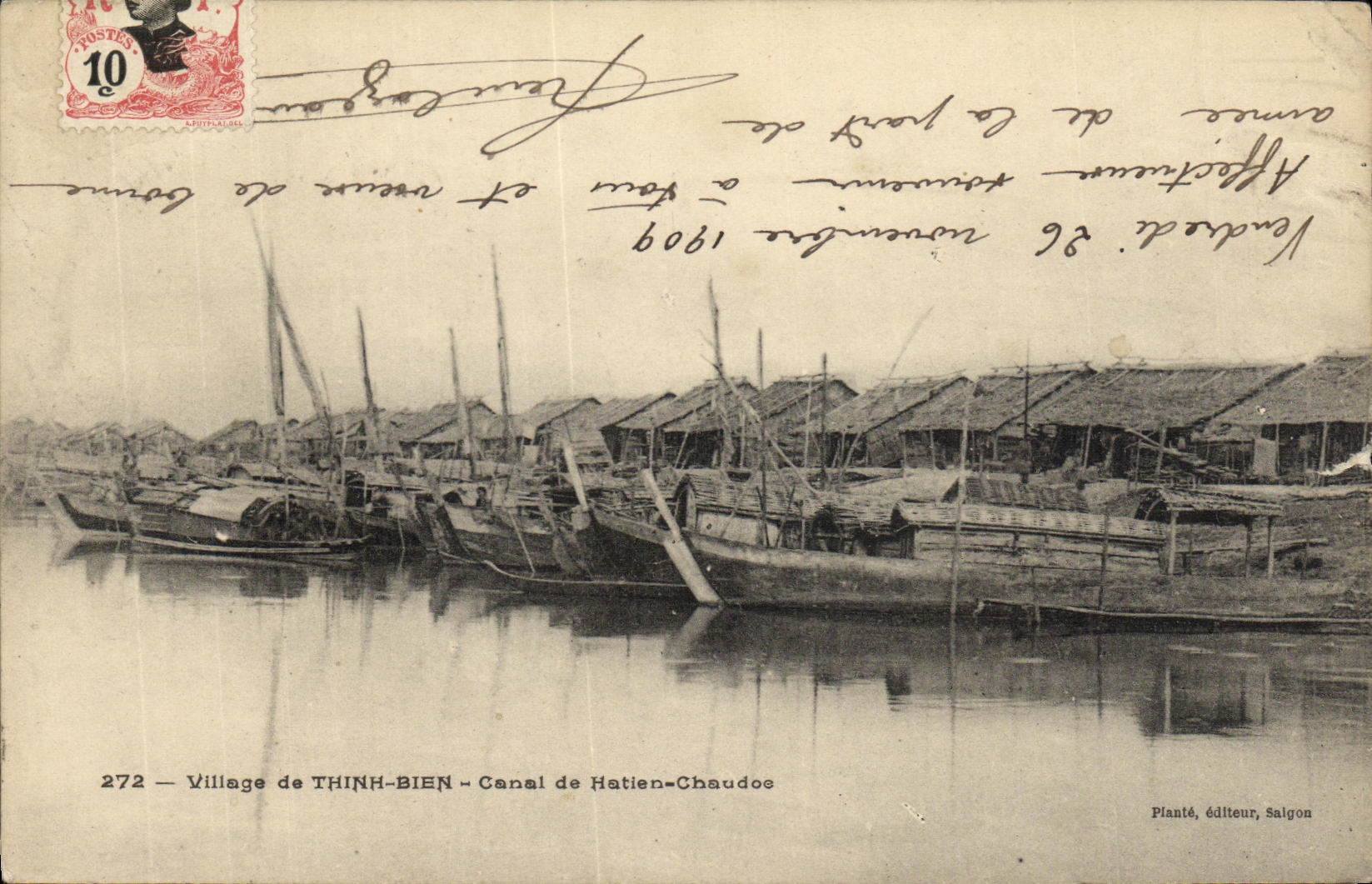 CPA Village de Thinh Bien Canal de Hatien Chaudoo