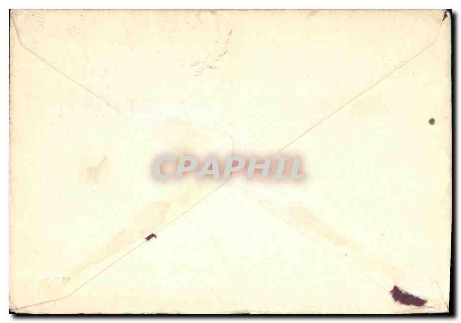 Lettre Chambery a St Andre en franchise militaire Capitaine Fernand Boissel 1916 — Rückseite