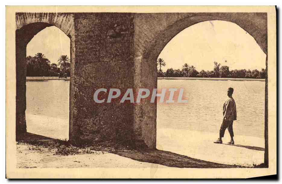 CPA Marrakeck Un Coin de L Aguedal