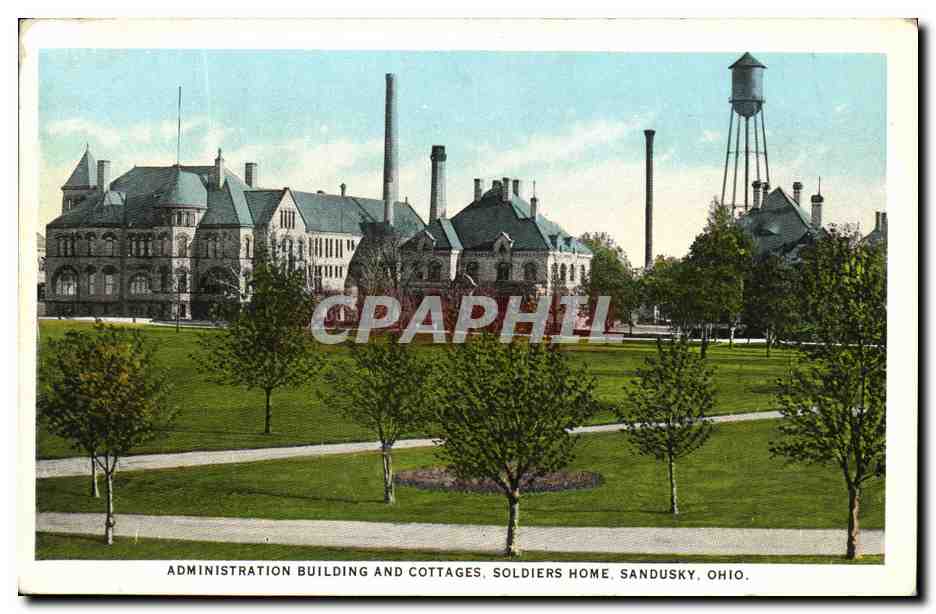 CPA Administration Bulding and Cotages Soldiers Home Sandusky Ohio