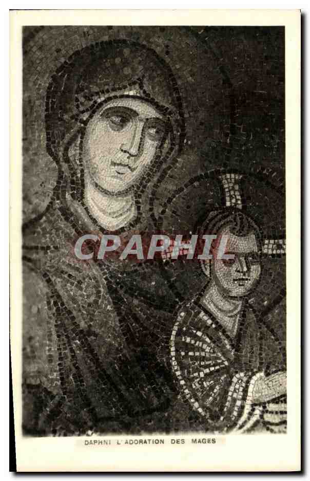 CPA Daphni L Adoration des Mages