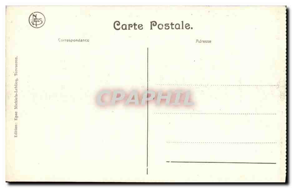 Tervueren, Nouveau musée du Congo — La salle des crocodiles — Édition NLS — Rückseite