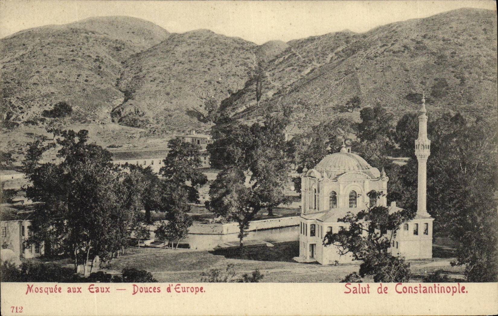 CPA Mosquee aux Eaux Douces d Europe Constantinople Turquie 