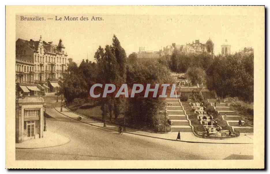 Bruxelles — Le Mont des Arts — CPAPHIL