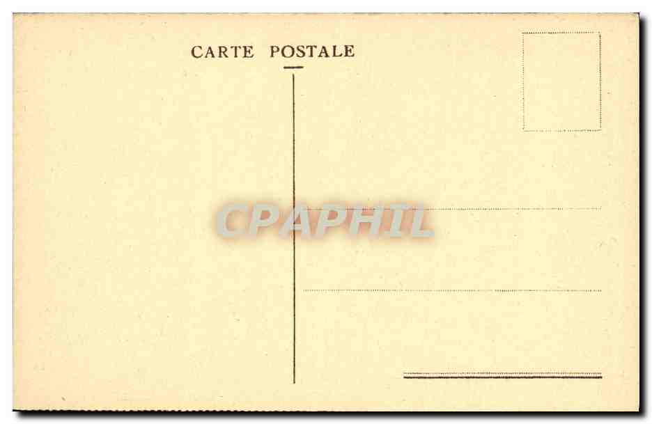 CPA Bruxelles Le Jardin Botanique — Rückseite