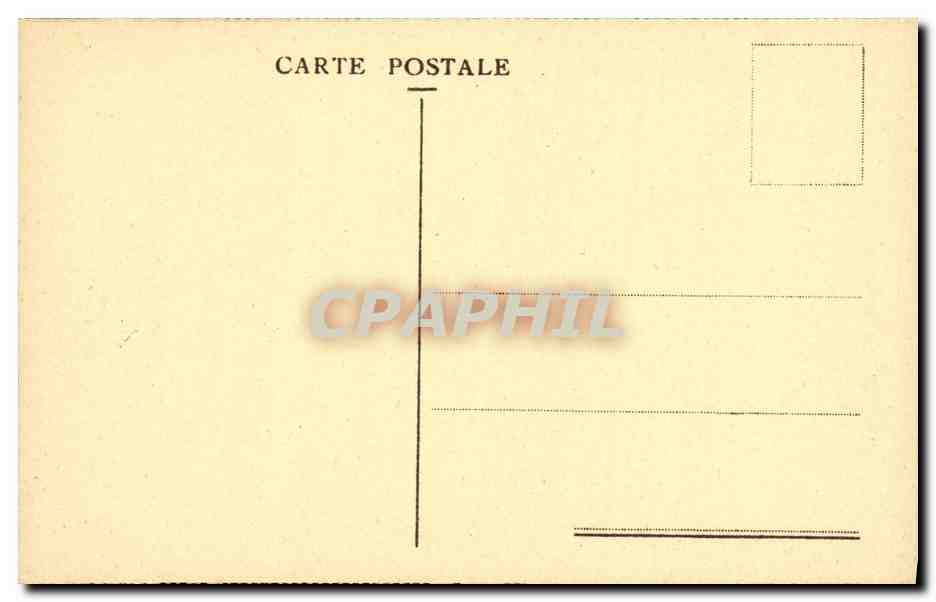 CPA Bruxelles La Gare du Nord Tramway — Verso
